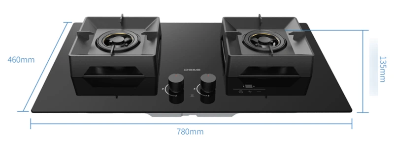 Product Diagram of 2 Ring Gas Cooker Product Diagram of 2 Ring Gas Cooker